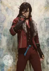 【中古】生写真(男性) 有澤樟太郎(和泉守兼定)/膝上・右手上げ・キャラクターショット/2部衣裳/「ミュージカル『刀剣乱舞』～結びの響、始まりの音～」ブロマイド