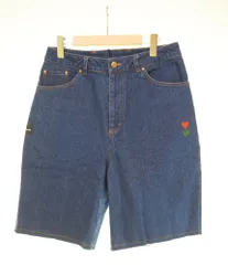 ウィンダンシー WIND AND SEA heart spade Denim Pants デニムハーフパンツ WDS-O-HESP-23-Q4-06 ハーフパンツ ブルー Lサイズ 103MB-566のサムネイル