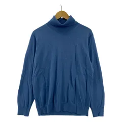 green label relaxing グリーンレーベルリラクシング タートルネックニット sizeS/ライトブルー系