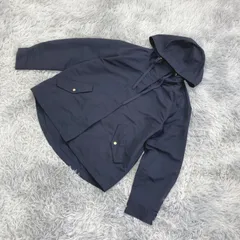 【GU】ジーユー マウンテンパーカー  (M)  カジュアル  カワイイ  レディース  青系  ブルー【送料無料】