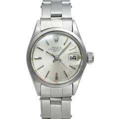 ROLEX オイスターパーペチュアルデイト 箱・1969年正規保証書付き Ref.6516 アンティーク品 レディース 腕時計