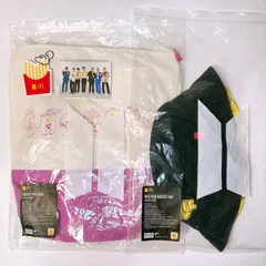 BTS マクドナルドコラボ　トートバック　カード BTS×McDonald's コラボ公式品トートバッグとポーチセット売り