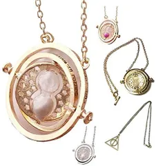 【特価商品】ゼノフィリウス・ラブグッド 逆転時計 タイムターナー ハーマイオニー ネックレス アクセサリー ハロウィン ペンダント５種セット パーティー コスチューム ハリーポッター コスプレ