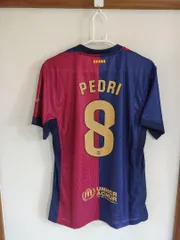 新品未使用 24/25 ぺドリ #8 バルセロナユニフォーム サッカー