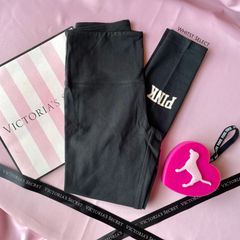 ハイウエストレギンス ブラック Victoria's Secret PINK