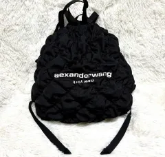 美品 ALEXANDER WANG アレキサンダーワン シャーリング リュック ALEXANDER WANG/アレキサンダーワン/RUCHED BACKPACK