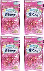 KINCHO 虫よけ カオリング 【4個】 ピンクN 天然精油配合 殺虫成分不使用