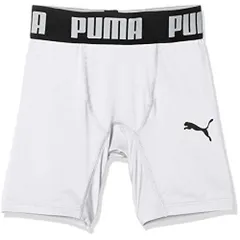 プーマ(PUMA) サッカー コンプレッション ショートタイツ 656334 ジュニア プーマホワイト/プーマブラック(04) 150cm