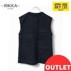 [무라스포 공식] RIKKA FEMME 리카 팜 베스트 (네이비) 론 T에 겉옷! R23SS006