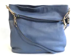 【225707】COACH コーチ  レザー　マディソン　2WAYトートバッグ　ショルダー　ハンドバッグ L1380-27858 スカイブルー