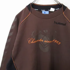 ヒュンメル hummel ヴィンテージ ロゴ刺繍 スウェット トレーナー a943582ssのサムネイル
