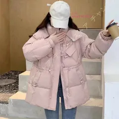 中綿ダウンコート レディース 中綿ダウン ブルゾン 中綿コート ミドル丈 フード付き 可愛い普段着 防寒 アウター ロングコート 冬 ant4y945879