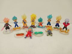 UG ドラゴンボール ガチャポンシリーズ フィギュア 10体セット 孫悟空 ベジータ ジレン 他 中古 欠品あり [MB-5556]
