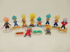 UG ドラゴンボール ガチャポンシリーズ フィギュア 10体セット 孫悟空 ベジータ ジレン 他 中古 欠品あり [MB-5556]