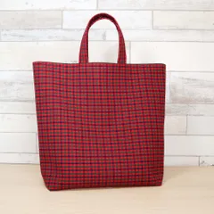 2025年最新】ファミリア トートバッグ 赤チェックの人気アイテム