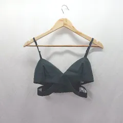 ◇ ⊇ GU ジーユー 231-352438 ビスチェコンビネーション シャツ ビスチェ サイズS ブラック レディース E  【1503060048542】