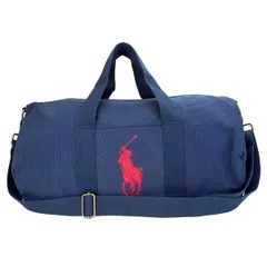 新品 ポロ ラルフローレン POLO RALPH LAUREN ボストンバッグ コットンキャンバス ダッフルバッグ