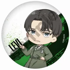 【中古】バッジ・ピンズ リヴァイ・アッカーマン ふわぽわ 缶バッジ 「進撃の巨人 The Final Season」