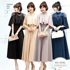 パーティードレス ワンピース ミモレ丈 花柄 結婚式 大きいサイズ お呼ばれ 二次会 ゲスト 袖あり 透け感レース 魅力 同窓会 フォーマル 大セール