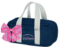 クラ【送料無料】【パワーパフガールズ】スクバ風ペンケース【パワパフ】【アメキャラ】【アニメ】【ポーチ】【ペン入れ】【筆箱】【収納】【文房具】【学校】【勉強】【雑貨】【グッズ】【かわいい】