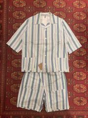 60‘s〜70‘s　EURO　ポーランド　スリーピングシャツ　スリーピングスーツ　セットアップ