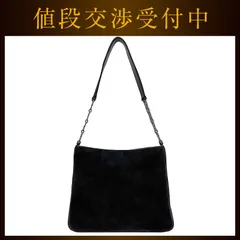 バリー ワンショルダーバッグ ブラック 美品 スエード レザー 中古