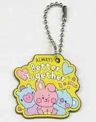 【中古】雑貨 KOYA(アールエム)＆MANG(ジェイホープ)＆COOKY(ジョングク) ビッくらポン オリジナルラバーマスコット(BABY Sketch) 「BT21×無添くら寿司 (2022年11月)」