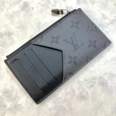 【上美品⭐️LOUIS VUITTON ルイ・ヴィトン】  モノグラムエクリプス　 M69533     カードホルダー　 コインケース　 カードケース　 ブラック&グレー　 ユニセックス　 ワンオーナーユーズド品 （AYA） 0241108014000MUC
