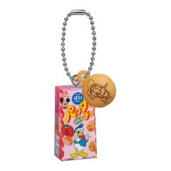 【中古】キーホルダー イチゴA 「Disney 森永パックンチョ ミニチュアチャーム」