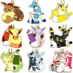 [중고] 잡화 전 9 종 세트 컬러 메탈 매력 [이치 반 쿠지 Pokemon EIEVUI & Colorful Art] G 상
