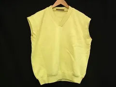 ■美品■ FEAR OF GOD フィアオブゴッド ESSENTIALS コットン×ポリエステル ベスト トップス 表記サイズ S 洋服 イエロー系 DK4245