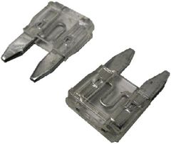 ミニ平型ヒューズ　12V　25A　10.8mm×16.2mm　ミニ平型ヒューズ　5個入　＜con-218＞