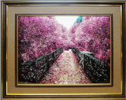 水晶パネル アートパネル     65×55cm