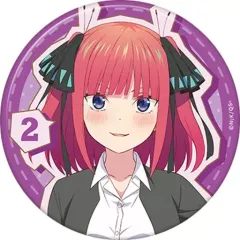 【中古】バッジ・ピンズ 中野二乃 「五等分の花嫁∽ トレーディング缶バッジ vol.1」