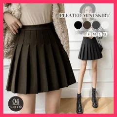 【スタッフおすすめ！】 プリーツミニスカート ハイウエスト韓国 フレアスカート秋冬/キュロットスカート/厚手 膝上スカート インナーパンツ付き 秋冬Aラインスカー おすすめ おしゃれ　かわいい　人気 1DIEL-001