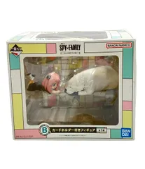 美品 SPY×FAMILY フィギュア カードホルダー付きフィギュア バンダイ