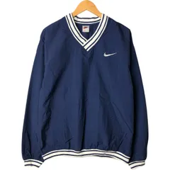 古着 90年代 ナイキ NIKE Vネック ナイロンプルオーバー メンズM相当 ヴィンテージ/eaa575961