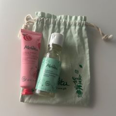 【メルヴィータ】ハンドクリーム　ハンドジェル　オイルインハンドクリーム　30ml グリーンハンドジェル42ml
