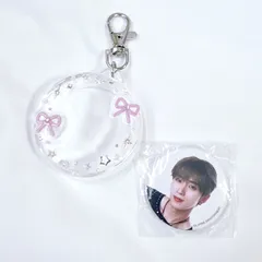 【ミニ缶バッジ付】INI 許豊凡 缶バッジケース キーホルダー