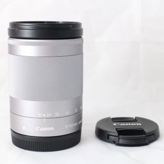 ☆美品☆ Canon 望遠ズームレンズ EF-M18-150mm F3.5-6.3 IS STM ミラーレス専用 シルバー EF-M18-150ISSTMSL キヤノン  #3752