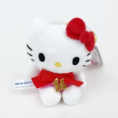 サンリオ ハローキティ イニシャルマスコット M キーホルダー ボールチェーン レッド