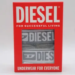 [3枚組] ディーゼル 00ST3V 0GDAC E4878 ボクサーパンツ ボクサーブリーフ アンダーウェア 下着 S ホワイト グレー ブラック メンズ DIESEL