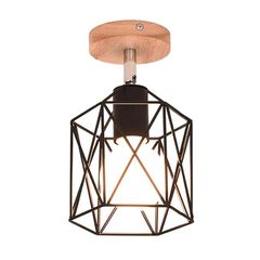 KY LEE シーリングライト おしゃれ 1灯 照明器具 レトロ 工業風 鉄芸 リビングダイニング用 食卓用 ライト 間接照明 おしゃれ モダン インテリア 居間 食卓 ダイニング リビング 内玄関 廊下 0のサムネイル