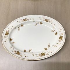 ノリタケ 花更紗 プラター 大皿 プレート オーバル Noritake - メルカリ