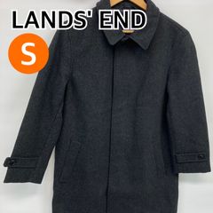 LANDS' END ランズエンド ジャケット コート アウター グレー レディース Sサイズ【CT1157】
