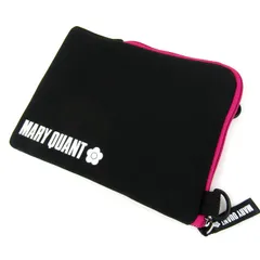 マリークヮント ネオプレーン ミニ ショルダーバッグ マルチケース ポーチ 鞄 ブランド レディース ブラック MARY QUANT 【中古】