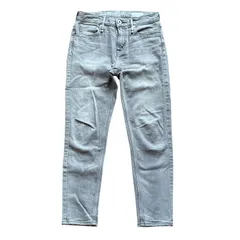 upper hights THE STELLA 136219 ステラ ライトグレー スリム テーパード SLIM TAPERED サイズ22 アッパーハイツ MADE IN JAPAN 日本製