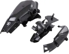 CustomDivine 互換品ホンダ 用 ライブディオ ZX AF34 AF35 カーボン柄 エアクリーナー ボックス エアー エアフィルター 社外品 カスタム パーツ