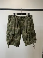 （ 34 ） Abercrombie(アバクロンビー) カモフラ カーゴ ハーフパンツ