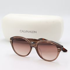 美品】カルバンクライン サングラス べっ甲柄 オーバル ヴィンテージ